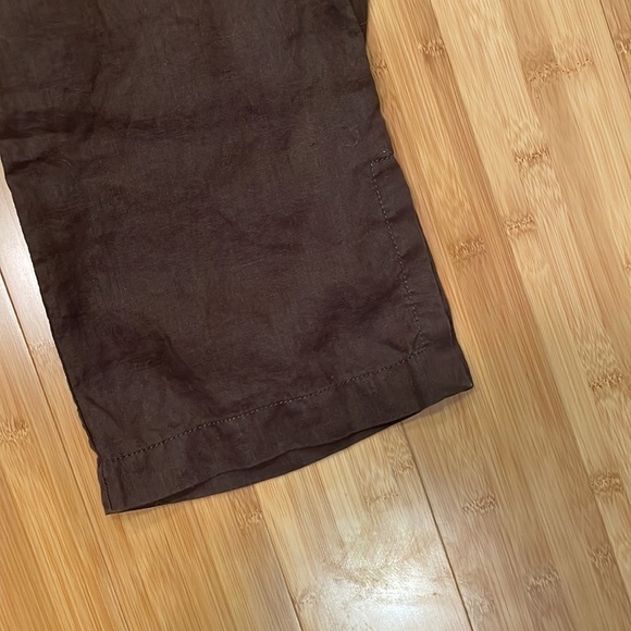 Liz Claiborne Linen Capris Size 4 - Picture 4 of 9